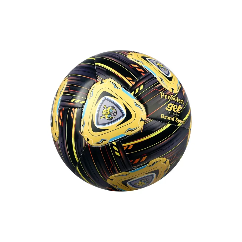 ProSelect x Transformers Size 5 Soccer PU Machine Stitched Soccer Ball Unisex Black Yellow-2