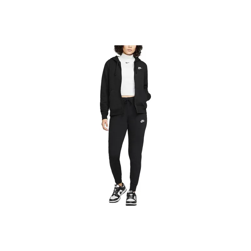 Nike Sportswear Women's Club Fleece Jogger Pants Black/White-2