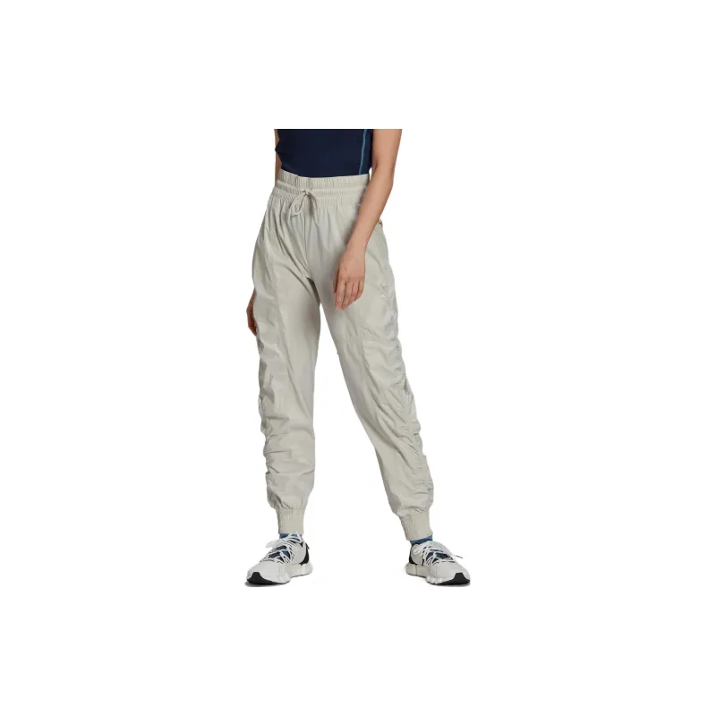 Adidas Stella McCartney Knitted Sports Pants Women's Silver Gray-2