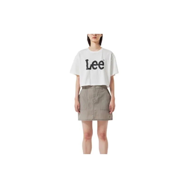 Lee T Shirts Women's Sky Blue-2