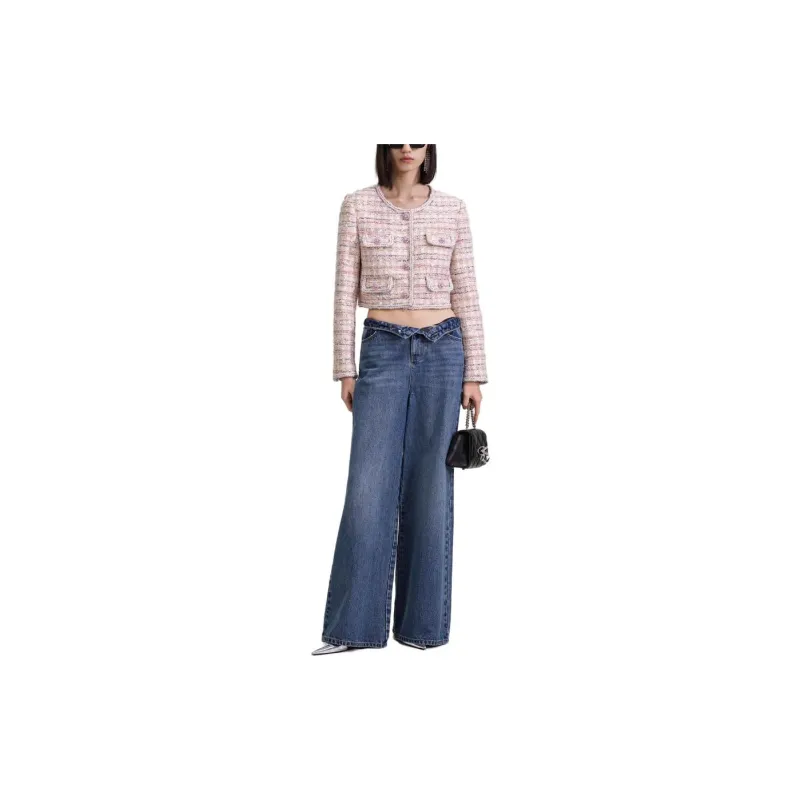 Self portrait Jackets Women's Pink-1