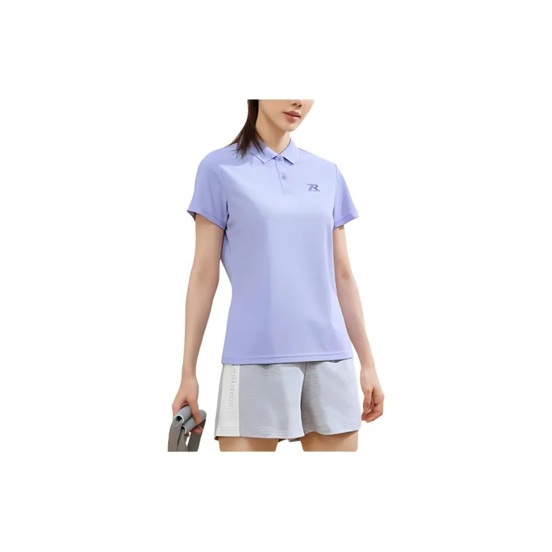 361° Polo Shirt Women's Light Purple-1