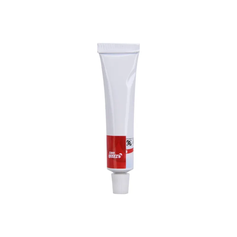 DHS Table Tennis Accessories Natural Rubber, Organic Solution Unisex White-1