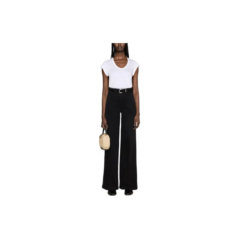 ISABEL MARANT ETOILE Zankou Linen T shirt-1