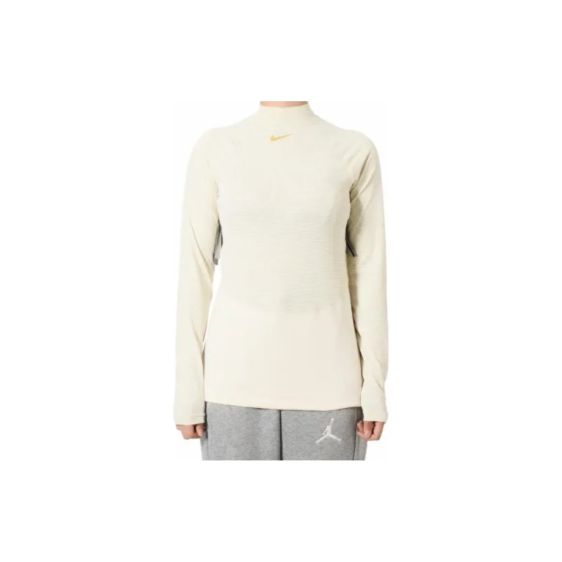 Nike T Shirts Women's Beige-3