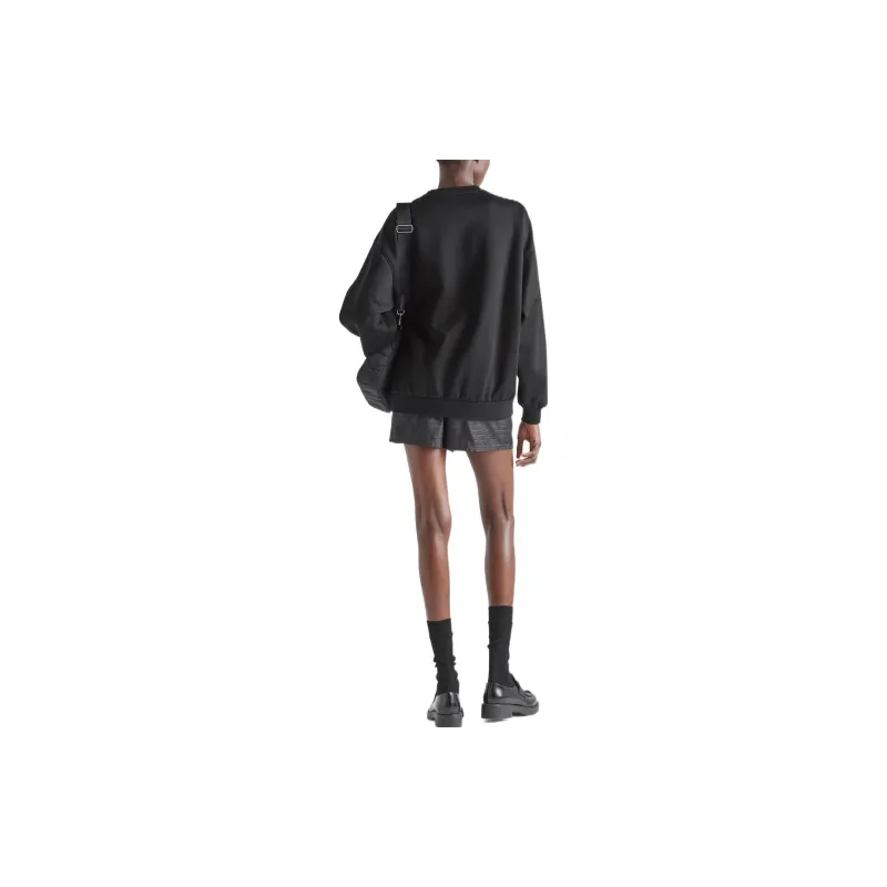 PRADA Sweatshirts Women's Black-2