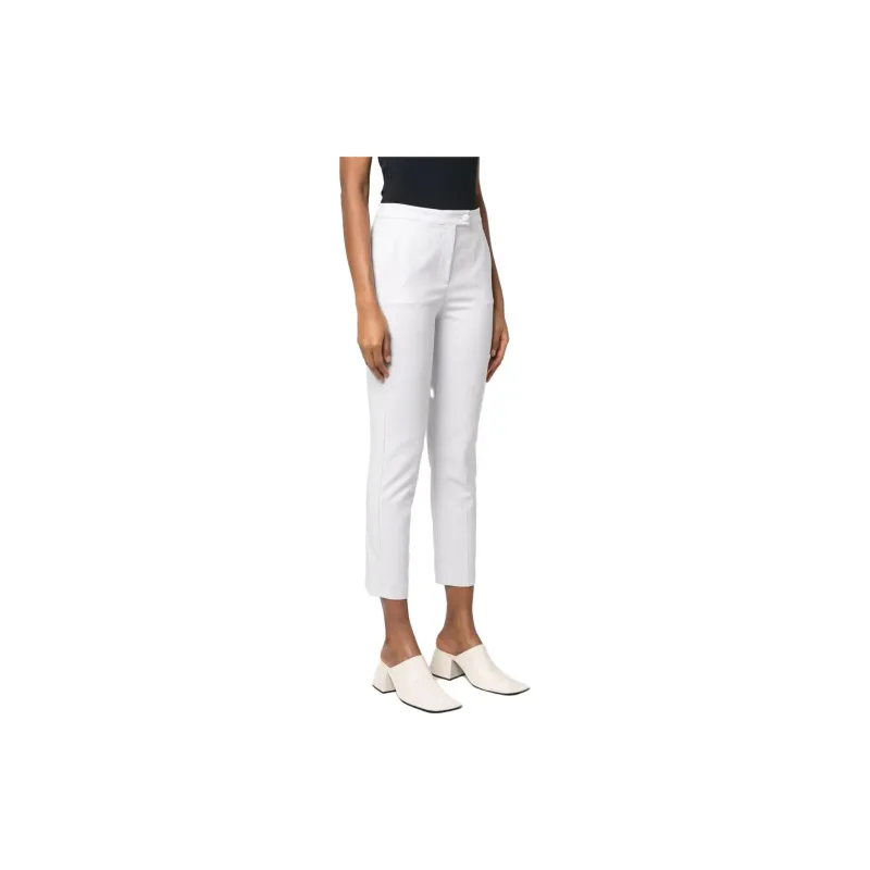 Patrizia Pepe Cropped Tapered Trousers-3