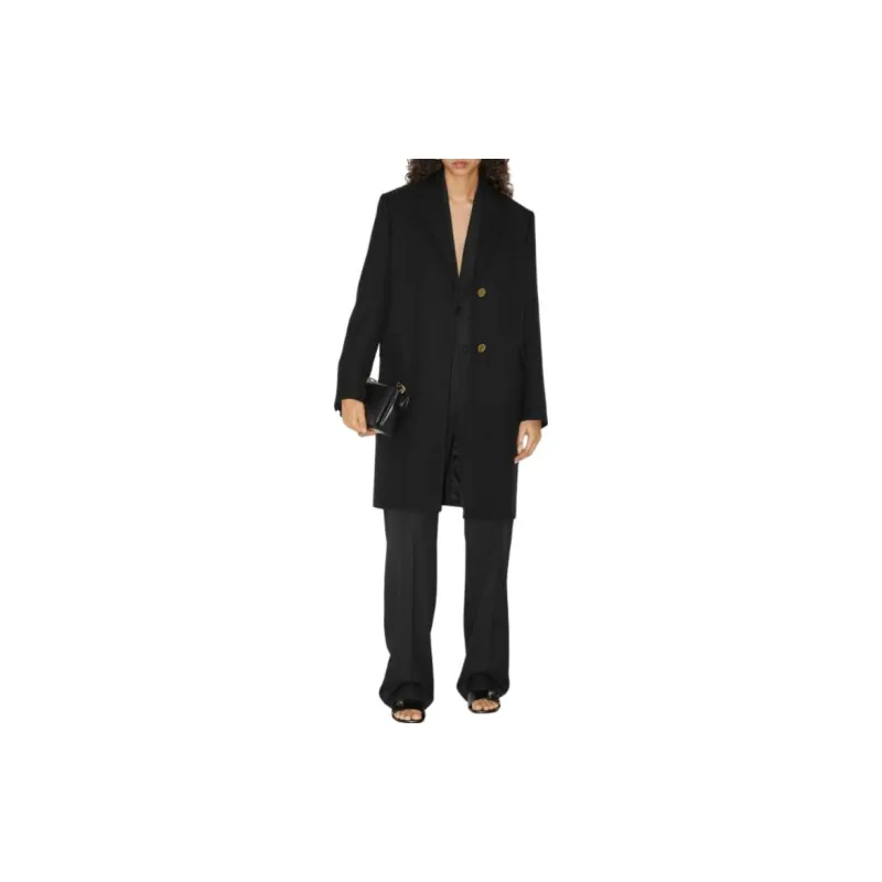 Burberry Coats Women's Black-2