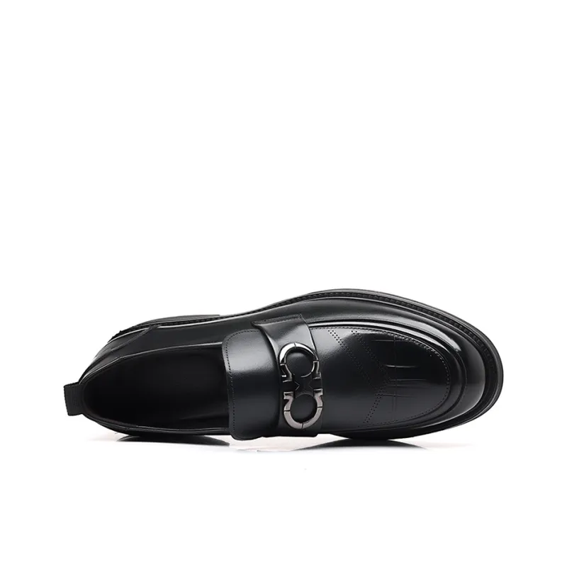 YEDANI British Slip-on Business Formal Casual Shoes Men's-3
