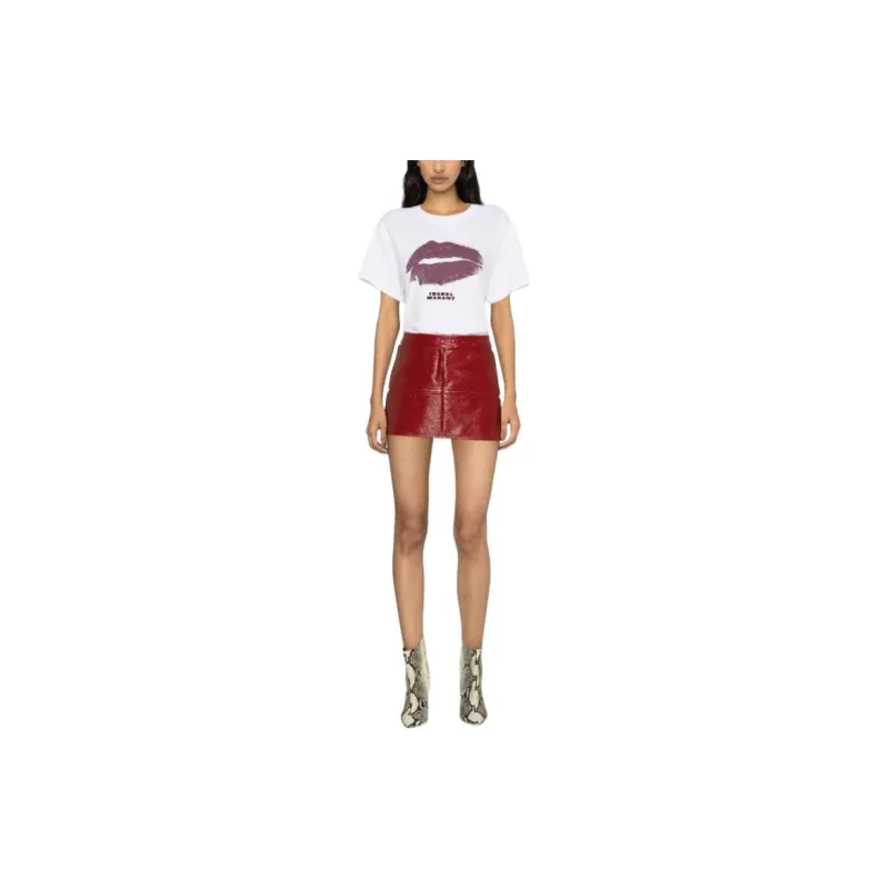 ISABEL MARANT Yates Organic cotton T shirt-1