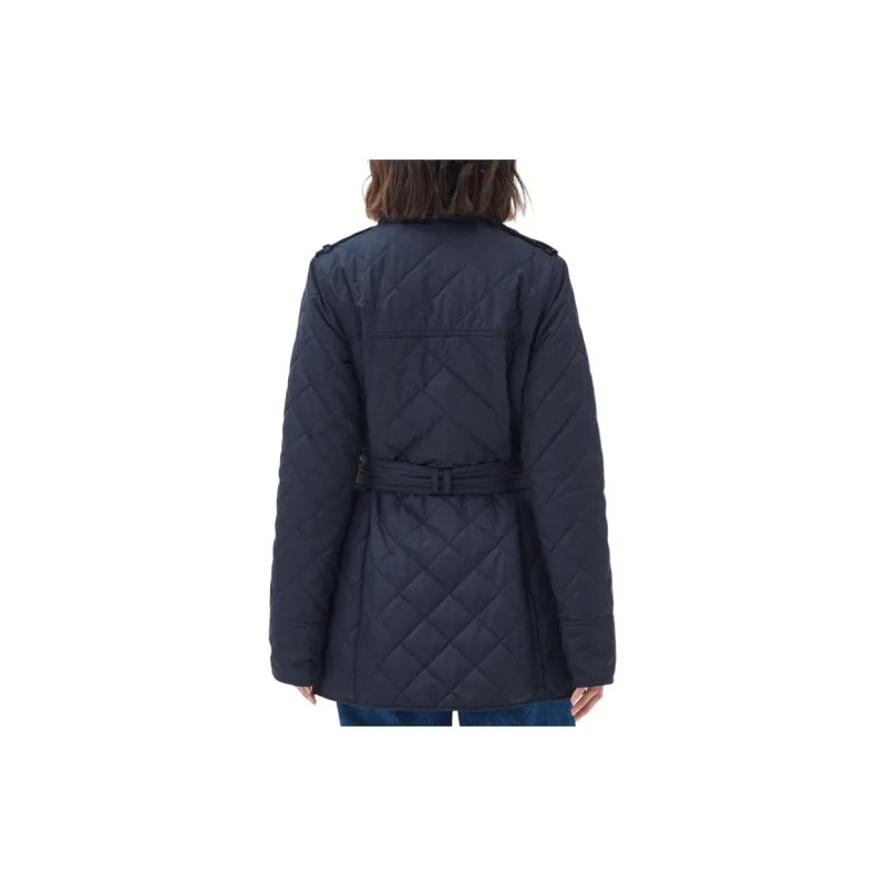 BARBOUR Tummel Quilted Jacket Jackets Coats Women's Dark Marine Blue-1