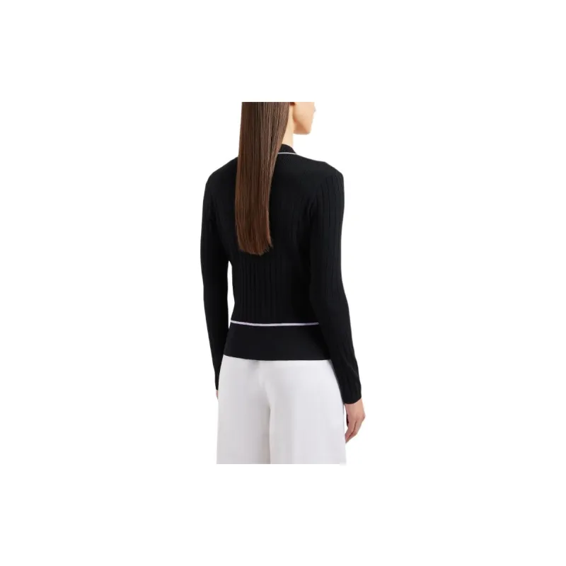 ARMANI EXCHANGE SS24 Knitwear Women's Black-3