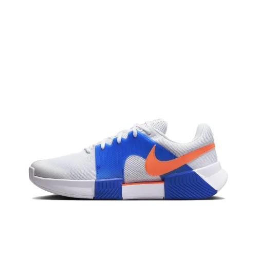 Nike GP Challenge 1 Tennis Shoes Men Low-Top White/Blue/Orange