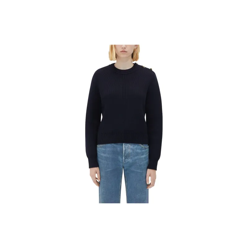 Bottega Veneta Sweaters Women's Marine Blue-1