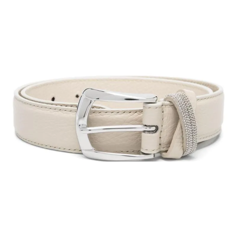 PESERICO Punto Luce-trim Leather Belt-1
