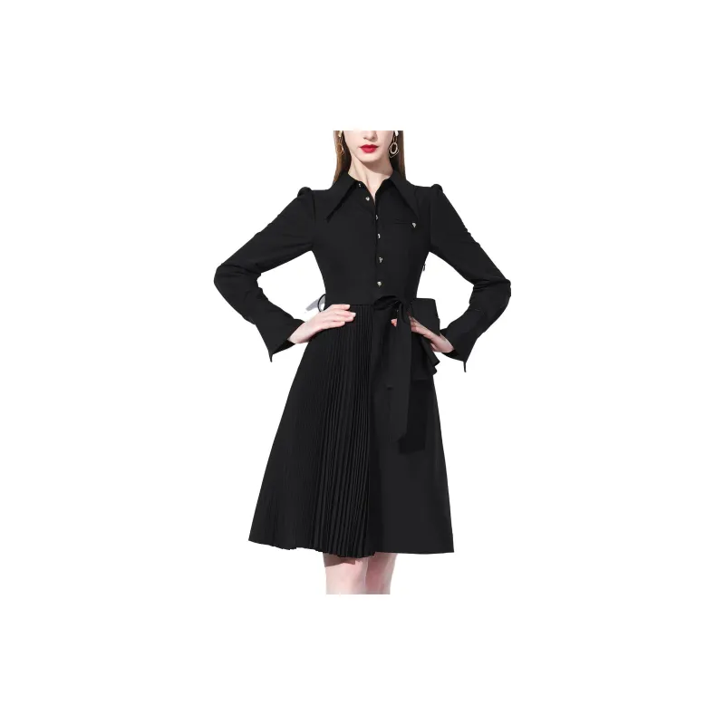 AUI Long Sleeved Dresses Women's-2