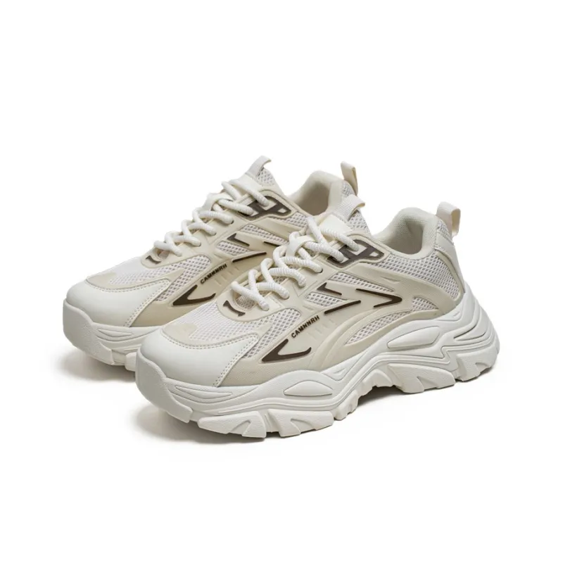 DM Individual Versatile Commute Trendy Wear-Resistant Height Increasing Low-Top Chunky Sneakers Men's Box Included-7