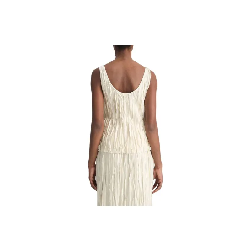 VINCE Crushed Tank Top-1