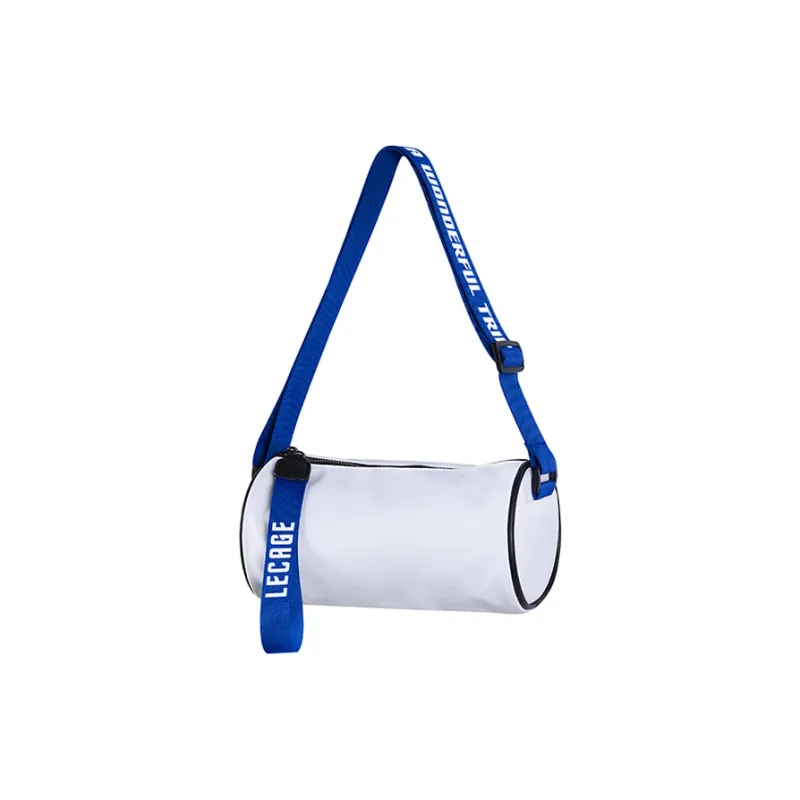 LECAGE Polyester Shoulder Bag, Crossbody Bag, Sling Bag Regular Unisex White Black/Fruit Green/Black Green/Pink/Khaki-29