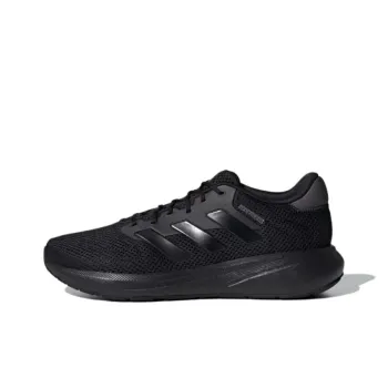 Adidas Slip Resistant Low Top Running Shoes Men's Black