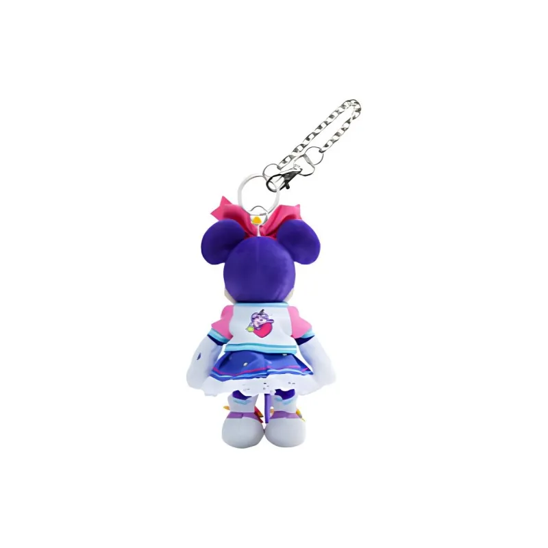 Disney 2023 Spring Mickey And Friends Minnie Purple Dolls Plush Doll 15cm High-3