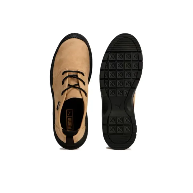 PUMA Utility Anti Slip Wear Resistant Low Top Casual Shoes Women's Brown-3