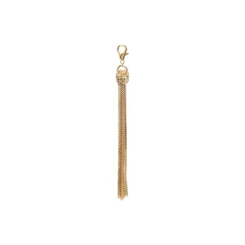 Golden Goose Chain Tassel Keyring