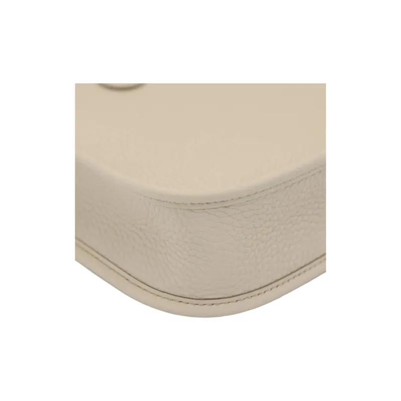 HERMES Evelyne Clemence Leather Shoulder Bag Crossbody Bag Mini Unisex 8L Beton Glacier White-7