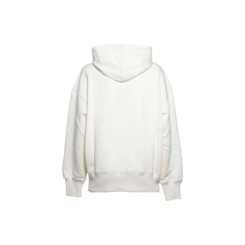 MSGM Logo Printed Drawstring Hoodie-1