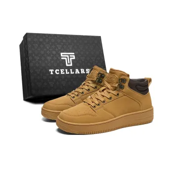 TCELLARS Mid Top Skateboard Shoes Unisex Exclusive Box