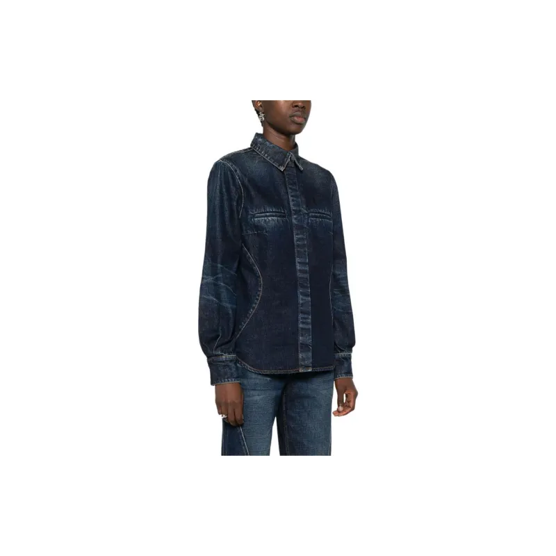Ferragamo Whiskered Denim Shirt-3