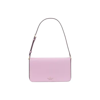 Kate Spade Staci Saffiano Leather Handbag Shoulder Bag Regular Women's Berry Cream