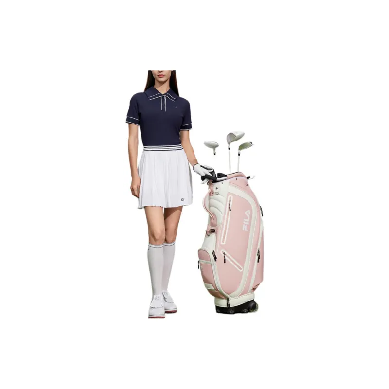 FILA Golf Series Polo Shirt Women's Tide Blue-5