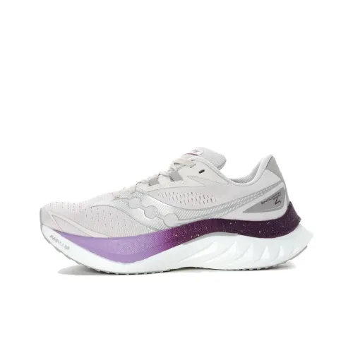 Saucony Anti Slip Wear Resistant Low Top Casual Running Shoes Women's Purple