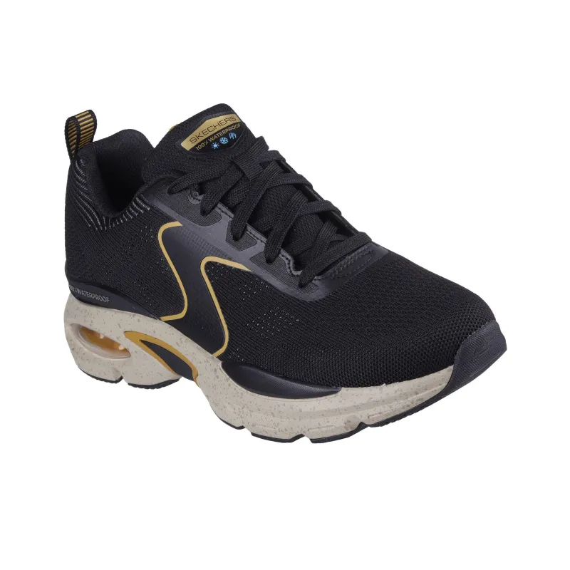 Skechers Skech Air Ventura Abrasion Resistant Slip Resistant Low Top Casual Shoes Men's Black-3