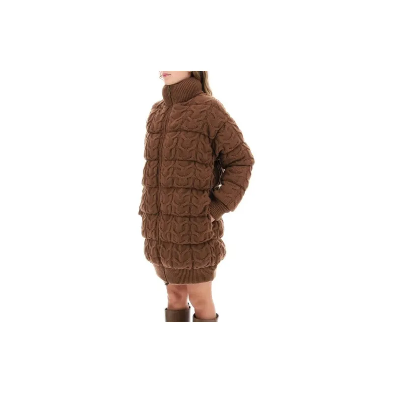 MaxMara Zip-Up High Neck Coat-3