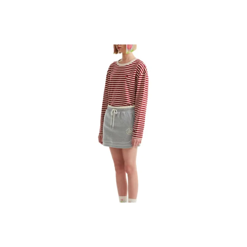 Kirsh FW23 Casual Short Skirts Women's Gray-2