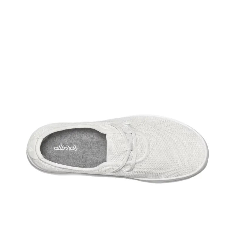 Allbirds Tree Skippers Anti-Slip Wear-Resistant Low-Top Skateboard Shoes Men's Chalk White-2