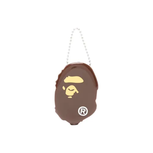 A BATHING APE® Logo Keychain