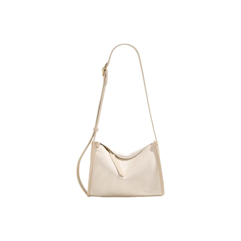 NOMK PU Shoulder Bag, Crossbody Bag Women's Coffee/Green/Pink/Ecru-6
