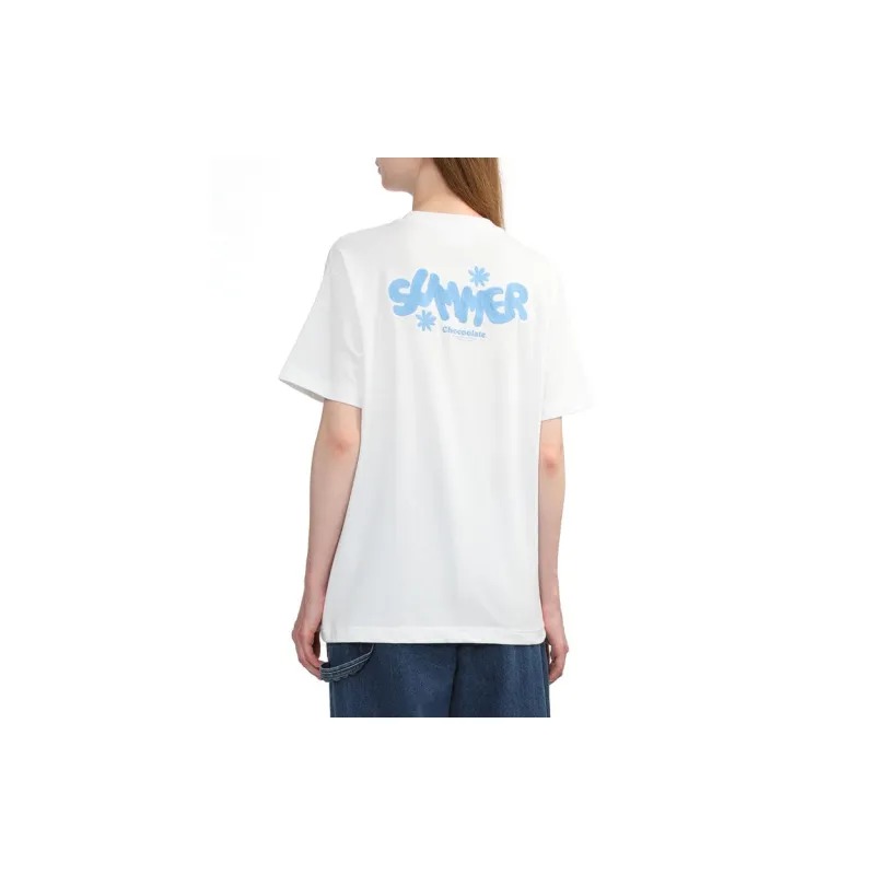 CHOCOOLATE Graphic print Cotton T shirt-17