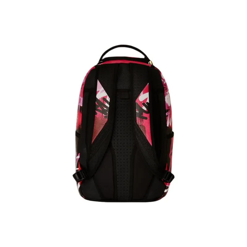 SPRAYGROUND Artificial Leather Backpack Women's Pink-4