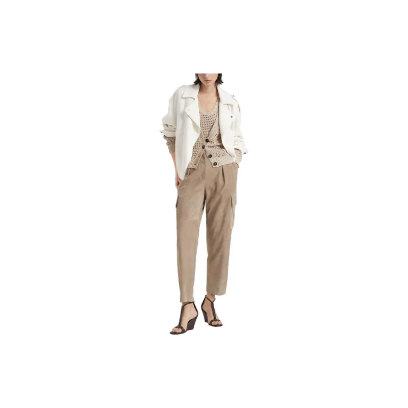 Brunello Cucinelli V Neck Knitted Cardigan-4