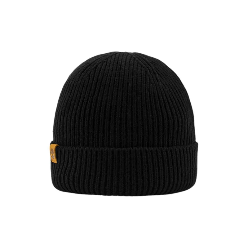 Timberland Recycling Plastic Beanies Unisex Black-0