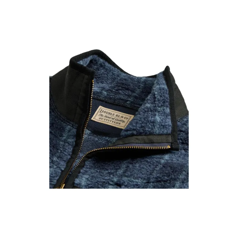 Double RL Gabe FLEECE LONG SLEEVE FULL Zip-2