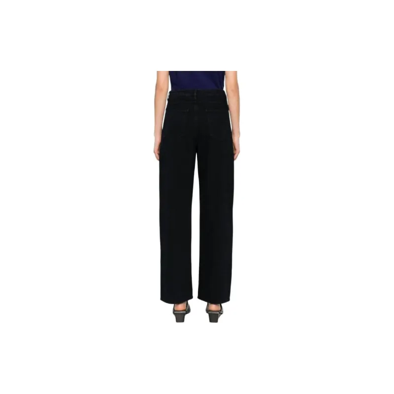 Lemaire Carpenter High Waist Denim Jeans-3