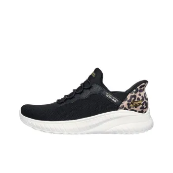 Skechers BOBS Sport Anti Slip Wear Resistant Low Top Casual Shoes Women's Black