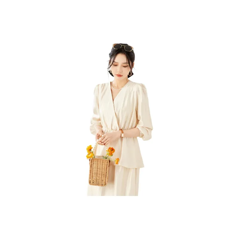 TERRE BLEUE Skirt Set Women's Apricot-6
