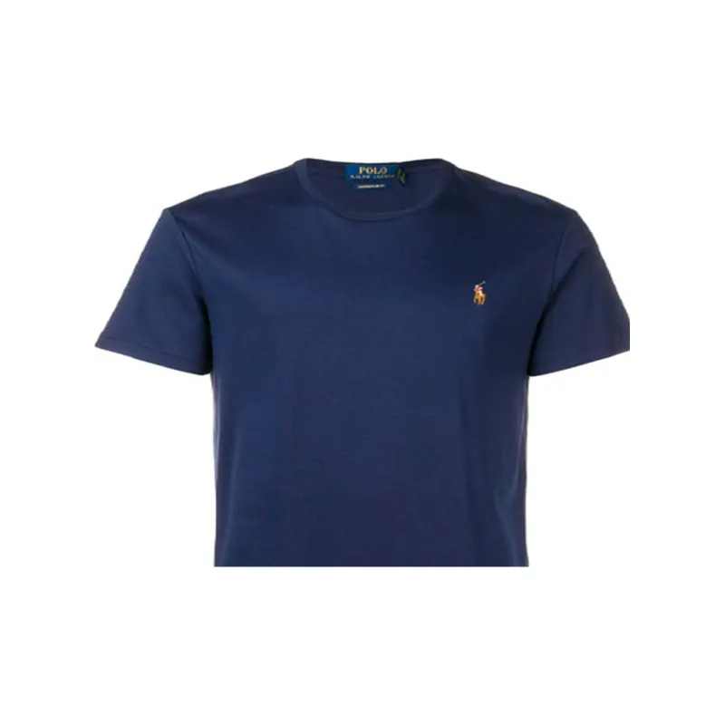 Polo Ralph Lauren Logo Embroidered Crewneck T Shirt-5