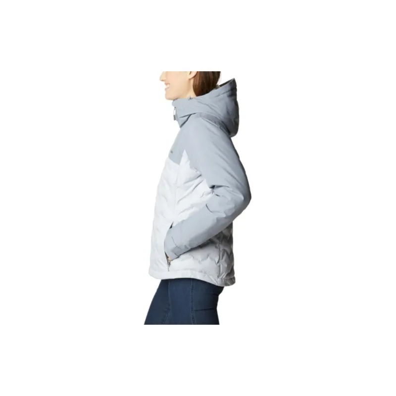 Columbia Down Jackets Women's Steel Blue-3